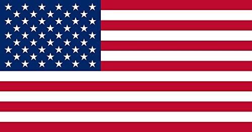 בזינגה מעצבת דגל אמריקאי 2 קסדה ארהב מדבקות מדבקות ויניל