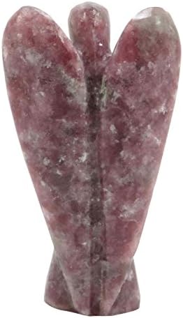 הרמוניזציה של רודוניט אבן מגולפת מלאך רייקי ריקי ריפוי קריסטל מתנה רוחנית מתנה אפוטרופוס מתנה