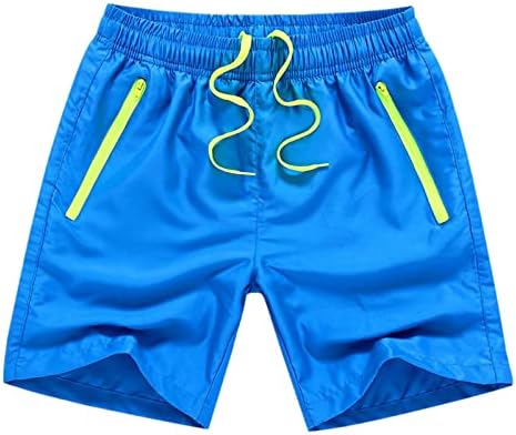 לוח מכנסיים קצרים כיסי גברים של רופף מהיר ייבוש שטוח מכנסיים מקרית חוף מכנסיים לחיים חופים