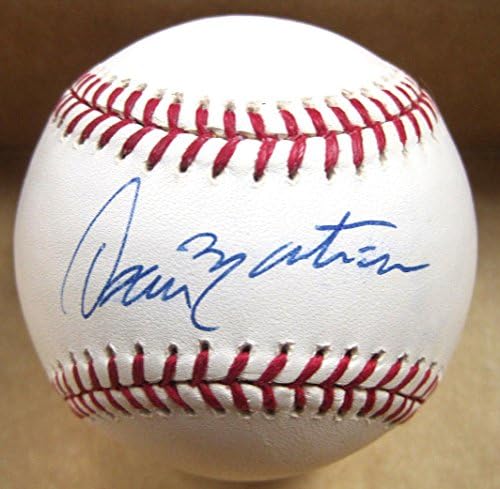 Ozzie Martinez Marlins/White Sox חתום על חתימה M.L.Baseball w/coa - בייסבול חתימה