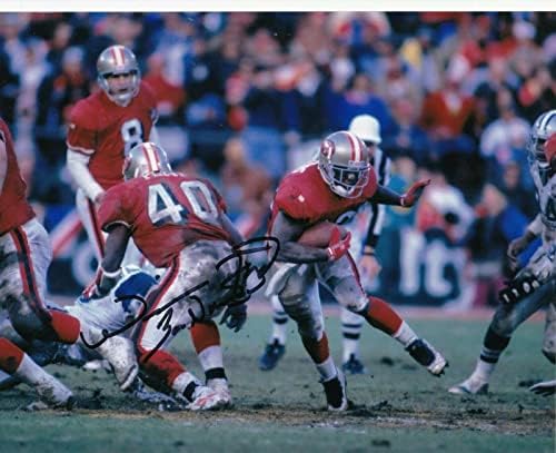 ויליאם פלויד סן פרנסיסקו 49ers בר -לא פעולה חתומה 8x10 - תמונות NFL עם חתימה