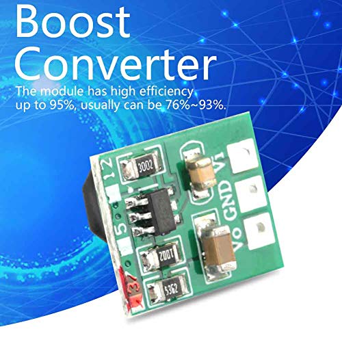 שלב על מודול, Mini DC DC Boost Converter Converter מתח מתח שלב למעלה מודול 3.7V 5V12V ווסת מתח שלב על ממרת Boost, ממירי כוח
