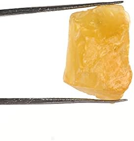 Gemhub 13 CT אבן צהובה אופל לריפוי, עטיפת תיל, תכשיטים מייצרים אבן חן רופפת
