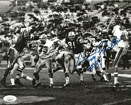 ג'רי פילבין חתום על ניו יורק ג'טס 8x10 תמונות חתימה על חתימה - תמונות NFL עם חתימה