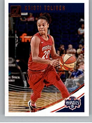 2019 Donruss WNBA כדורסל 38 Kristi Toliver Washington Mystics הרשמי של כרטיס המסחר WNBA מ- Panini America