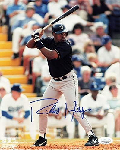 ריצ'רד הילדלגו חתם על 8x10 אסטרוס של יוסטון - תמונות MLB עם חתימה