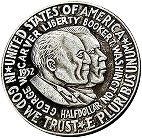 מטבע זיכרון אמריקאי חצי דולר 1952 עותק זר מצופה כסף