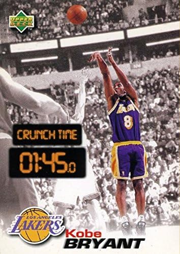 Kobe Bryant 1996/97 סיפון עליון Nestle CT22 כרטיס טירון במצב מנטה! Los Angeles Lakers Future Hall of Famer! נשלח במטען העליון של Ultra