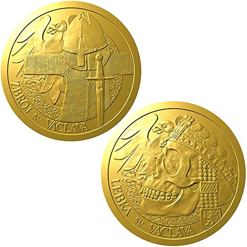 2023 דה ויטוס אוצר Powercoin ST סט 2 מטבעות זהב 10 $ niue 2023 0.5 גרם הוכחה