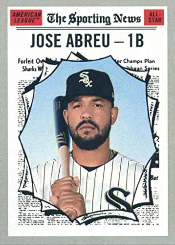 2019 Topps Heritage 352 Jose Abreu Chicago White Sox כרטיס בייסבול