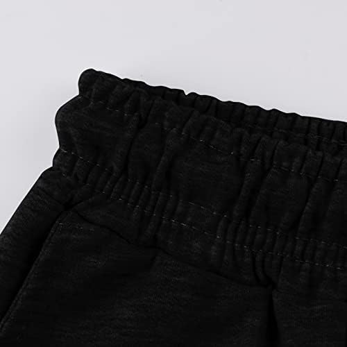 מכנסי טרנינג מזדמנים לנשים מודפסים מכנסי רגל רחבים רופפים בנות מכנסיים מזדמנים נמתחים מכנסי טרנינג חיצוניים