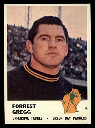 1961 Fleer 94 Forrest Gregg Green Bay Packers Ex/MT Packers SMU