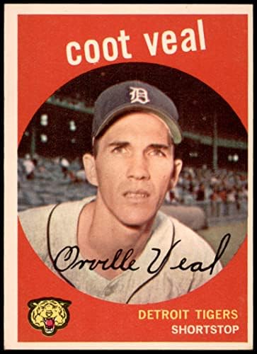 1959 Topps 52 COOT VEAL DETROIT TIGERS EX/MT Tigers