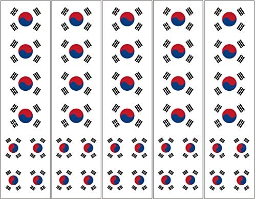 40 קעקועים: דגל דרום קוריאה, טובות מסיבות קוריאה