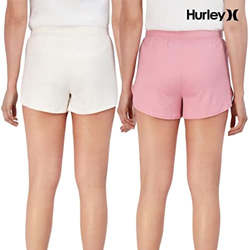 מכנסיים קצרים של הארלי פיג'מה לנשים, מכנסי קיץ חמים לנשים מכנסי טרקלין, מכנסי שינה נוחים חמודים מהנים לנשים 2 חבילות