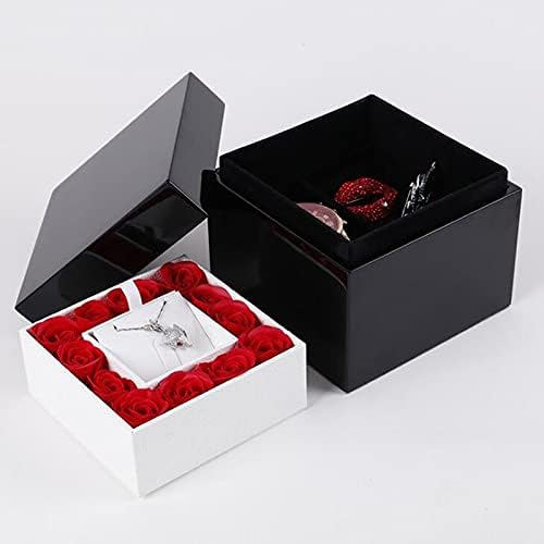 Seewoode AG205 מארגן תכשיטים קופסאות תכשיטים קופסאות תכשיטים קופסא פרחים קופסא קופסא מתנה תליון קופסאות קופסאות מתנה קופסאות מתנה