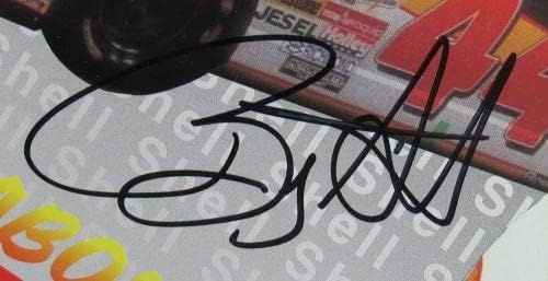 BOBBY LABONTE חתום על חתימה אוטומטית 8X10 תמונה XXVI - תמונות NASCAR עם חתימה
