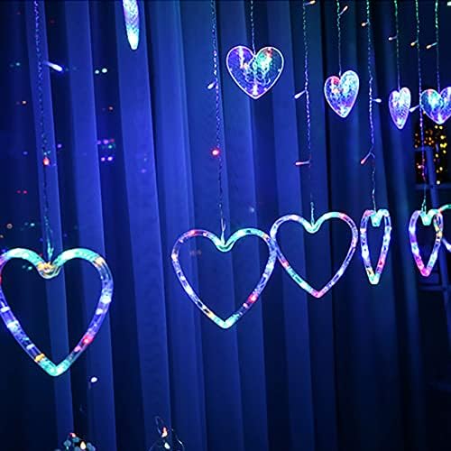 LED Light String Love Love וילון אור הווידוי