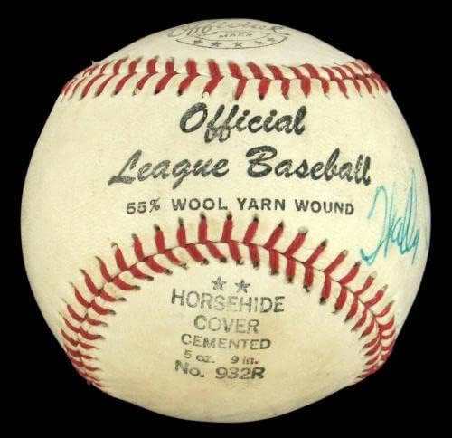 וולי פיפ חתום בייסבול שהוחלף על ידי לו גריג ב- JSA COA נדיר ביותר - כדורי חתימה